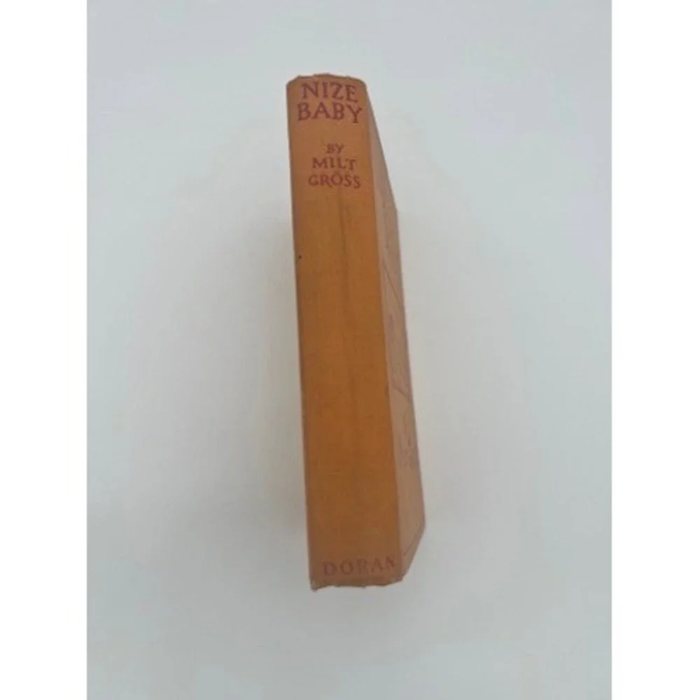 Nize Baby Milt Gross 1926 Hardcover George H Doran Illustrated Vintage Book